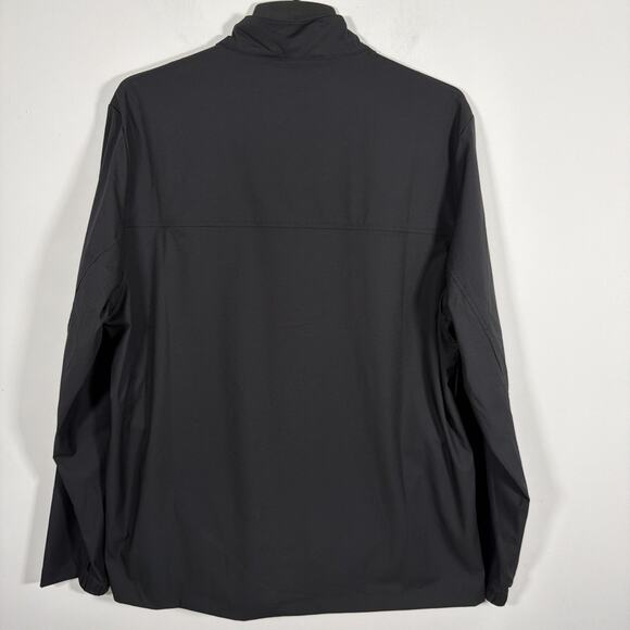 Travis Mathew Heater Series Wanderlust 1/4 Zip Jacket Mens XL Black NWT - Picture 10 of 11